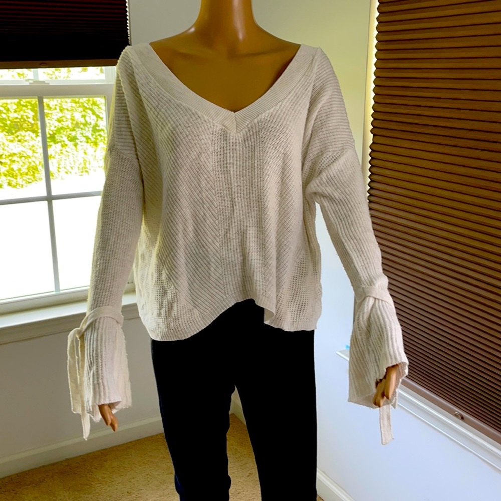 Off the shoulder sweater